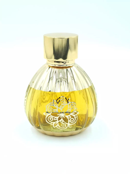Mizyan Attar Perfume – Premium Golden Glass Bottle | Long-Lasting Unisex Fragrance